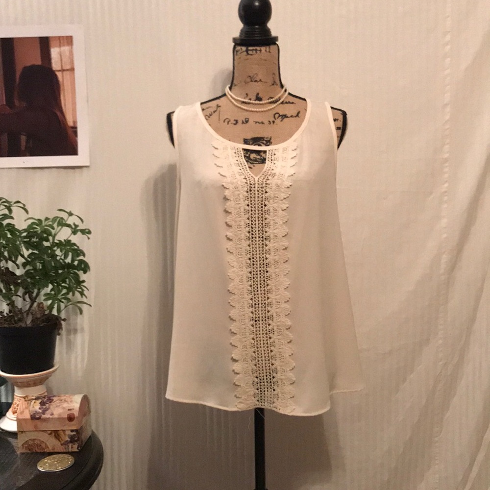 •CLEAR-OUT• 3 for 18 SAGE SEMI SHEER TANK